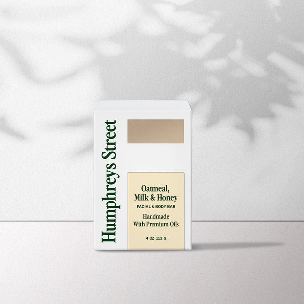 Handcrafted Bar Soap - Oatmeal Milk & Honey image