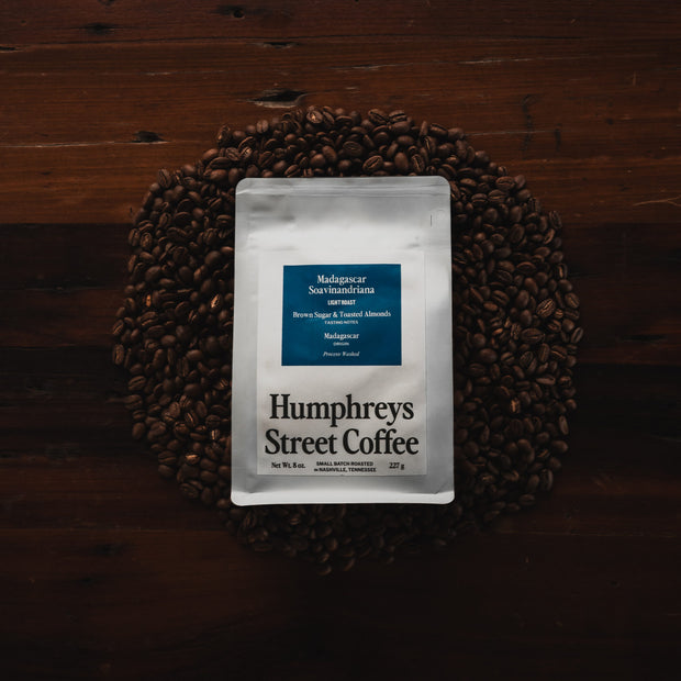 Madagascar Soavinandriana coffee bag