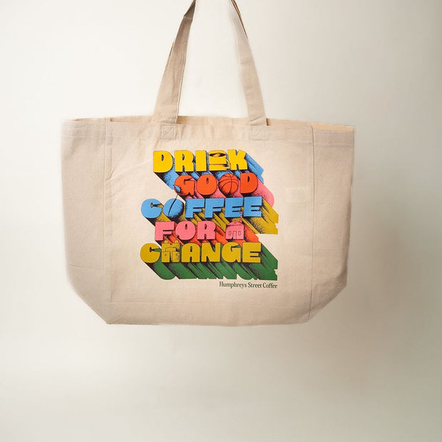 Screen printed canvas tote bag - Humphreys Street